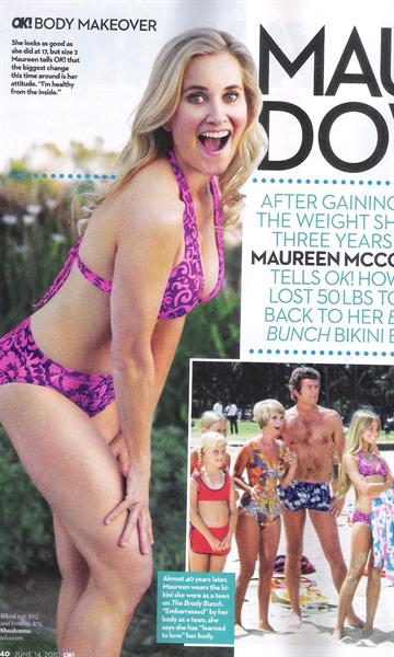 Maureen McCormick in a bikini