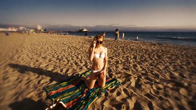 Josie Canseco in a bikini