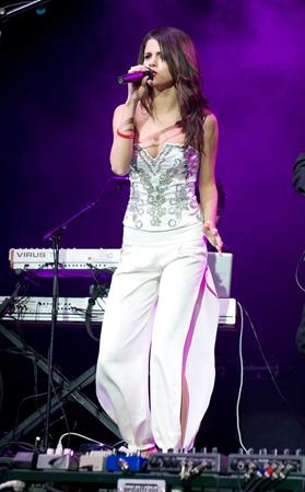 Selena Gomez KIIS FM's Jingle Ball 2010 NOKIA Theatre Los Angeles on December 5, 2010