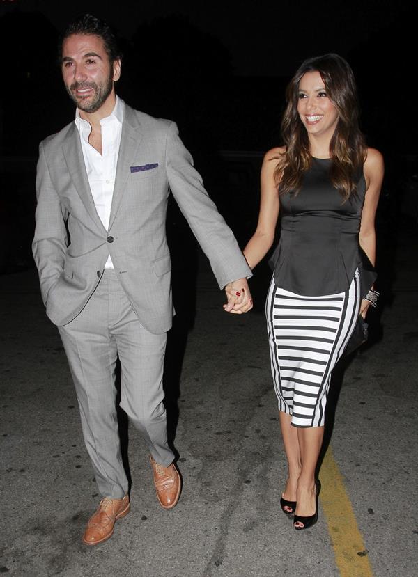 Eva Longoria out for dinner in Los Angeles June 12, 2014