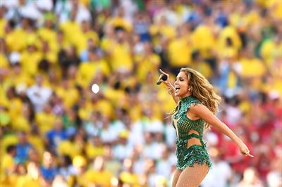 Jennifer Lopez performs during the Opening Ceremony of the 2014 FIFA World Cup Brazil June 12, 2014