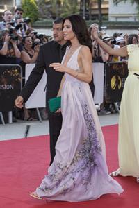 Jaime Murray and Julie Benz at 54th Monte Carlo TV Festival closing ceremony June 11, 2014