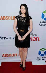 Michelle Trachtenberg attending the Pathway to the Cure Benefit at Santa Monica Airport June 11, 2014