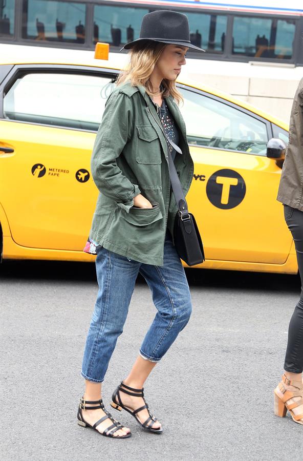 Jessica Alba out and about in NYC June 11, 2014