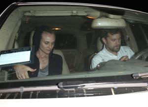 Diane Kruger and Joshua Jackson leaving Giorgio Baldi June 11, 2014