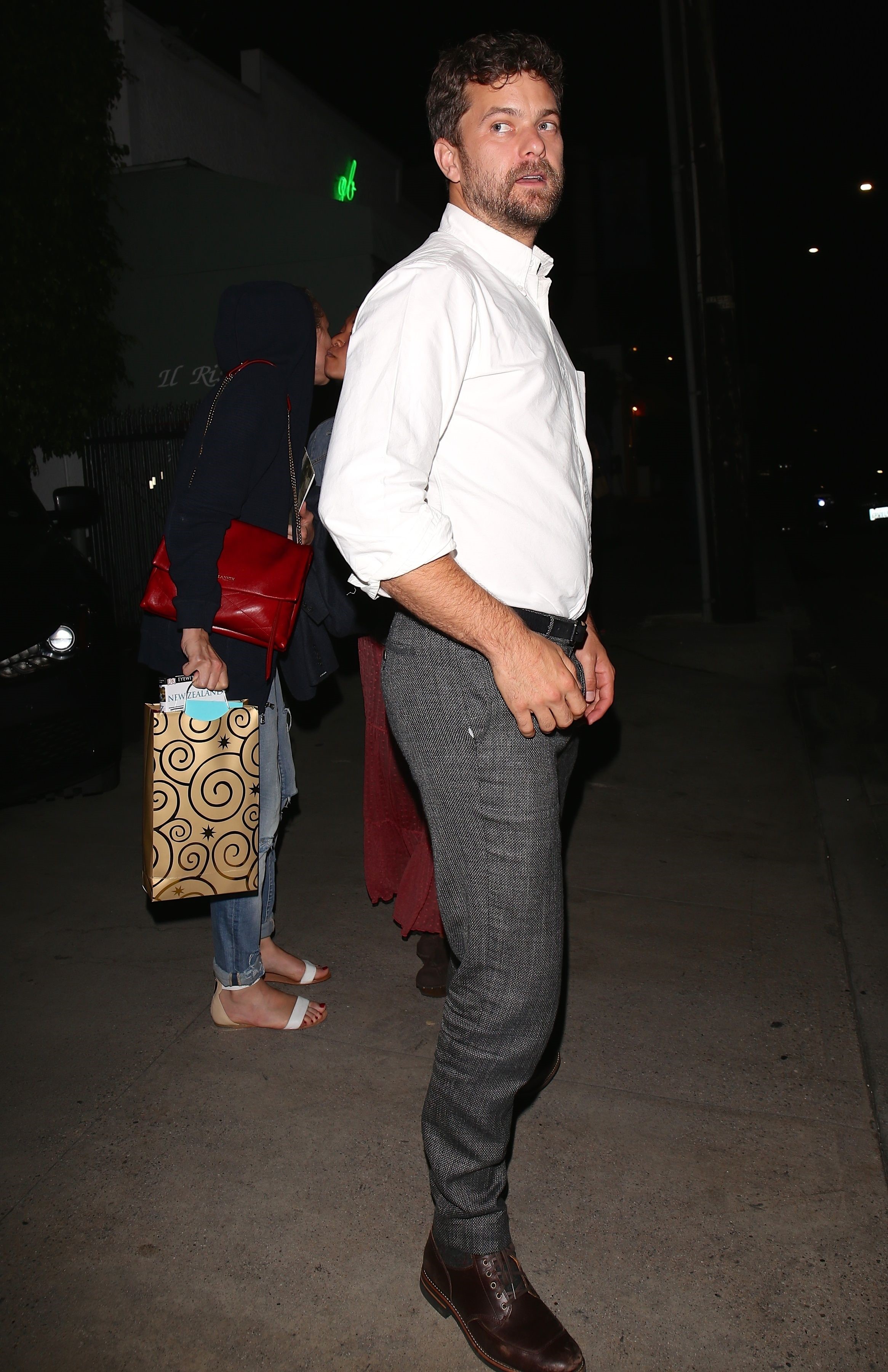 Diane Kruger and Joshua Jackson leaving Giorgio Baldi June 11, 2014