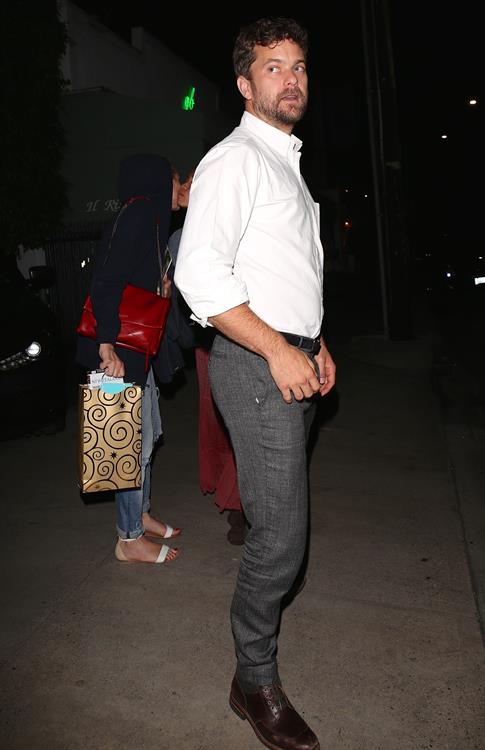 Diane Kruger and Joshua Jackson leaving Giorgio Baldi June 11, 2014