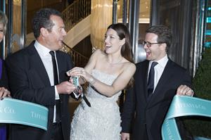 Jessica Biel attends the opening of the new flagship Tiffany  Co store in Paris, June 10, 2014
