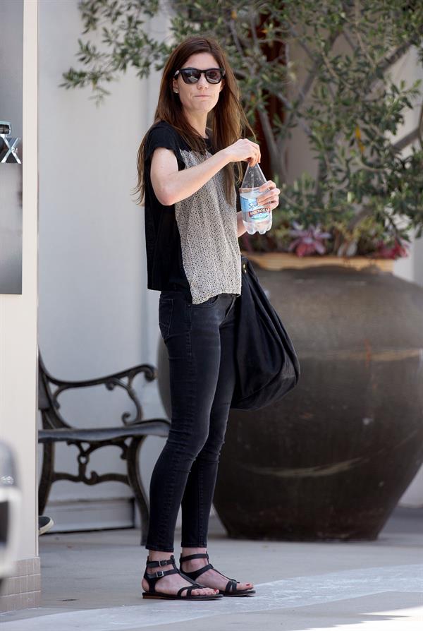 Jennifer Carpenter visits the dermatologist  in Beverly Hills, June 10, 2014