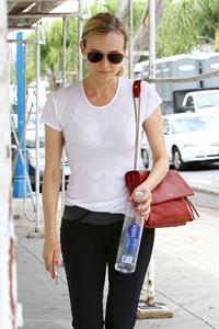 Diane Kruger heads to her car following a morning workout in L.A. June 10, 2014