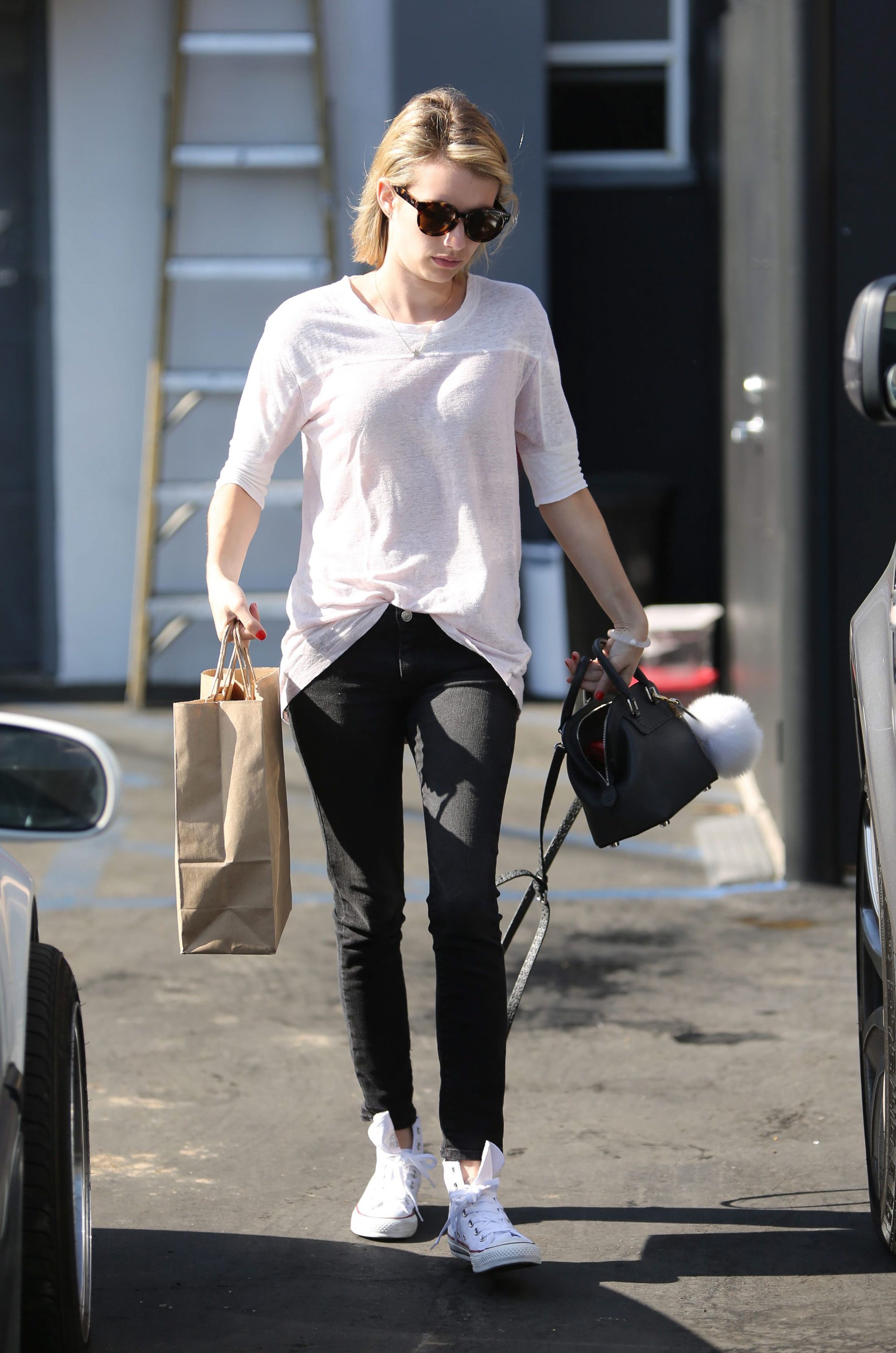 Emma Roberts out in Beverly Hills June 9, 2014