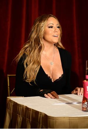 Mariah Carey Announces The Launch Of Her Go N'Syde Bottle Butterfly June 9, 2014