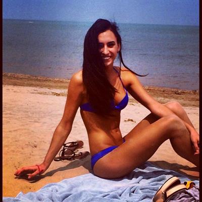 Gracee Belle in a bikini