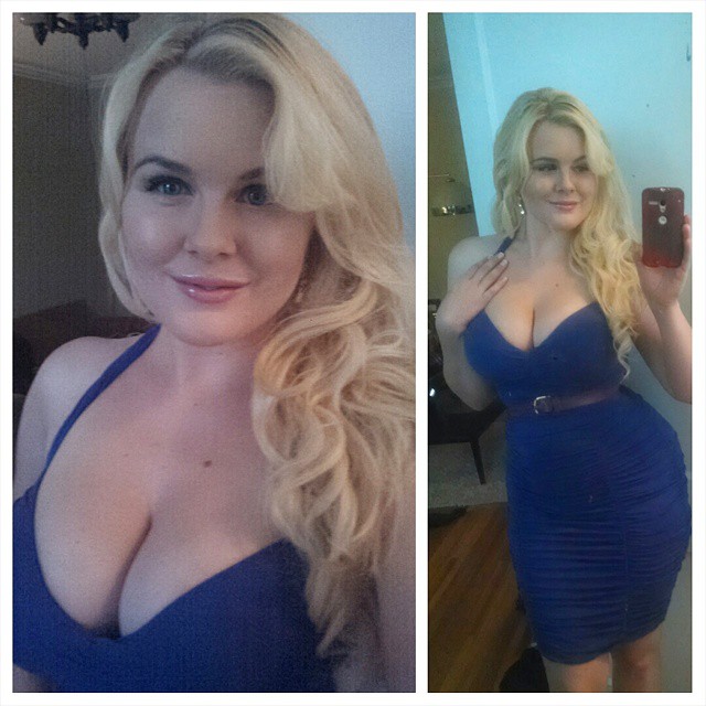 Lilli Luxe taking a selfie