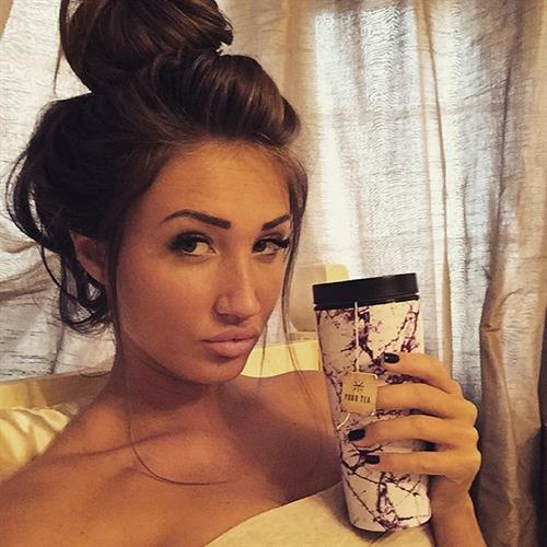 Megan McKenna taking a selfie