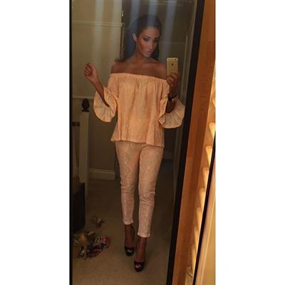 Megan McKenna taking a selfie