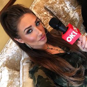 Megan McKenna taking a selfie