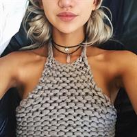 Gabrielle Grace Epstein taking a selfie