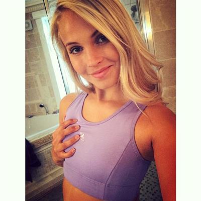 Emilie Voe Nereng taking a selfie