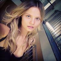 Magdalena Frackowiak taking a selfie