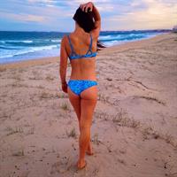 Tanya Poppett in a bikini - ass