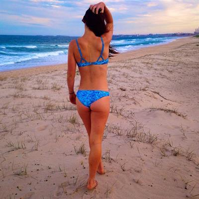 Tanya Poppett in a bikini - ass