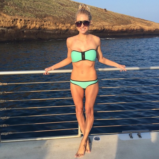 Alexa Jean Brown in a bikini