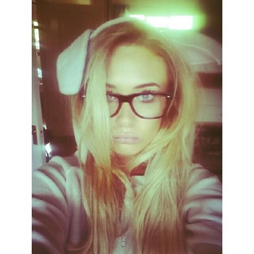 Nicola Hughes taking a selfie