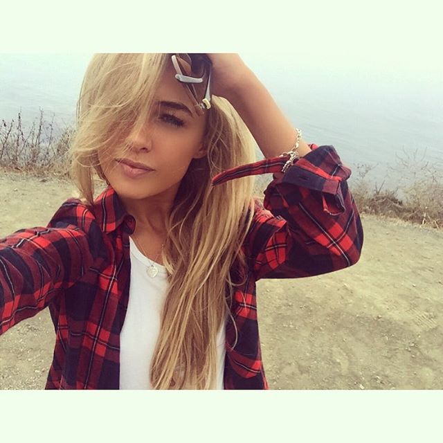 Nicola Hughes taking a selfie