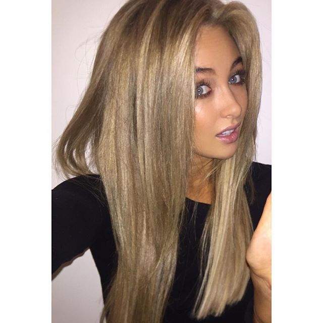 Nicola Hughes taking a selfie