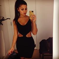 Mónica Alvarez taking a selfie