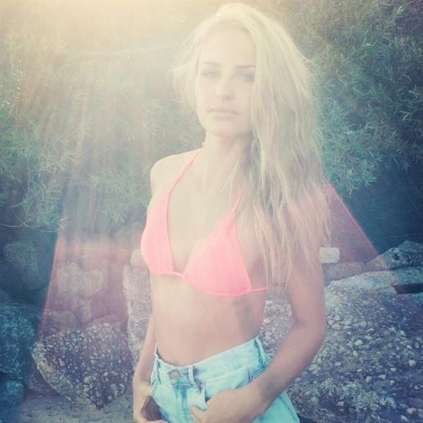 Mackenzie White in a bikini