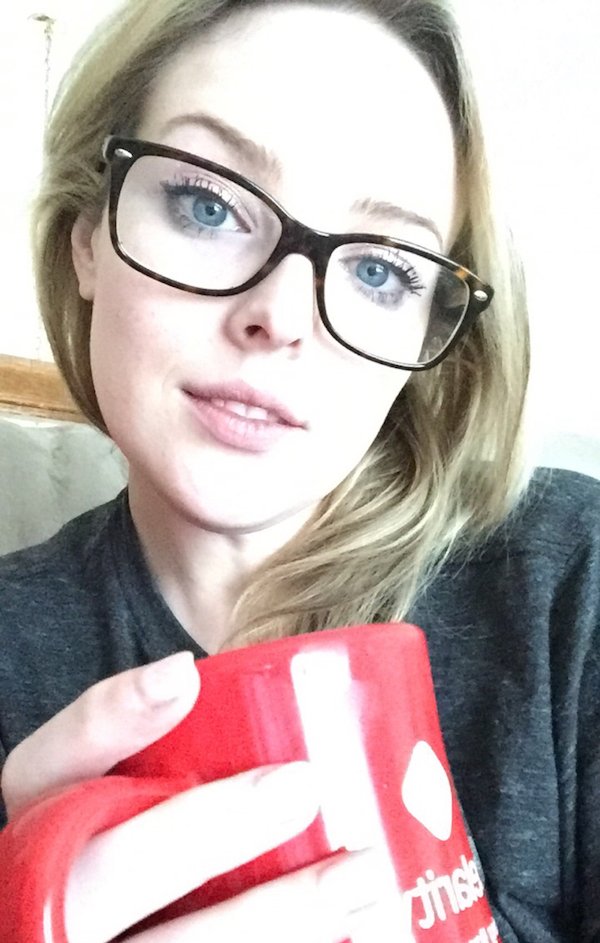 Anonymous taking a selfie