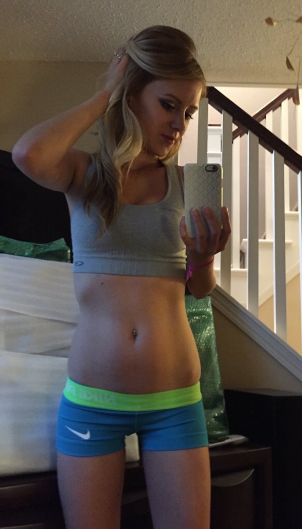 Anonymous taking a selfie