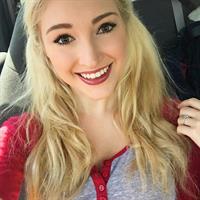 Anna Faith Carlson taking a selfie