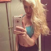 Anna Faith Carlson taking a selfie