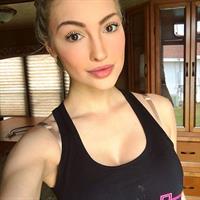 Anna Faith Carlson taking a selfie