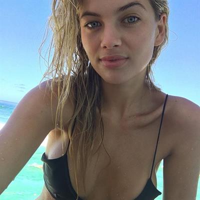 Megan Blake Irwin in a bikini