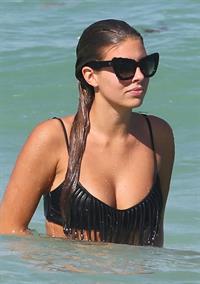 Devin Brugman in a bikini