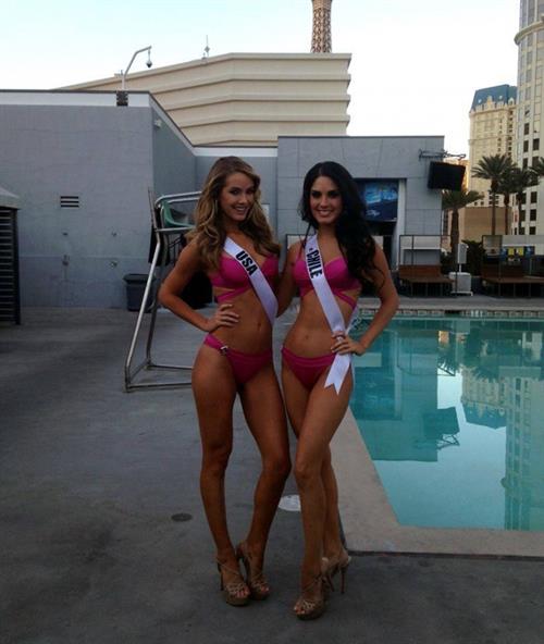 Olivia Jordan in a bikini