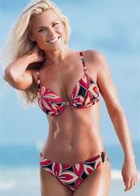 Rachel Reynolds in a bikini