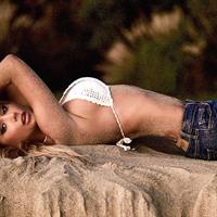 Sara Jean Underwood in a bikini