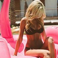 Caitlin Arnett in a bikini