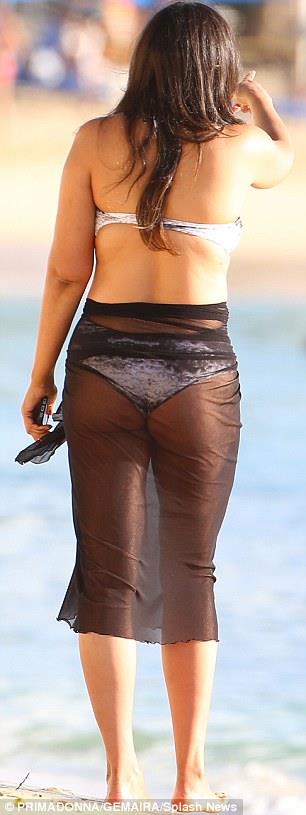 Rachael Roy in a bikini - ass