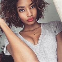 Malaika Firth taking a selfie