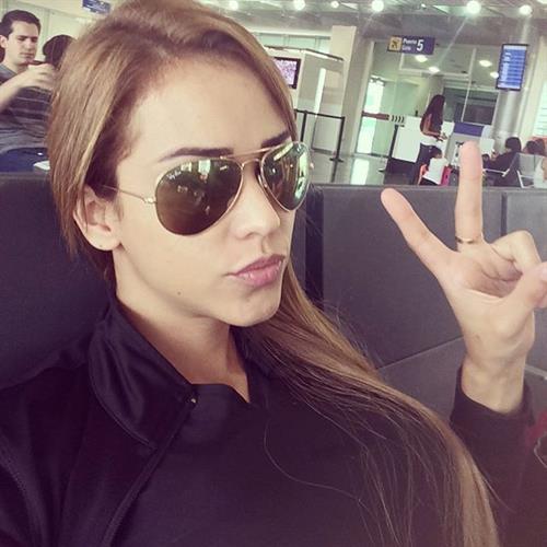 Yanet Garcia taking a selfie