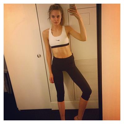 Bridget Malcolm taking a selfie