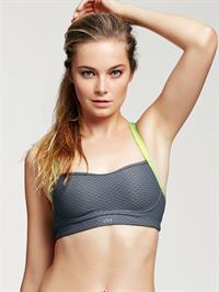 Bridget Malcolm in lingerie