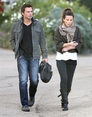 Kate Beckinsale headed to a high school football game in Studio City 11/10/12