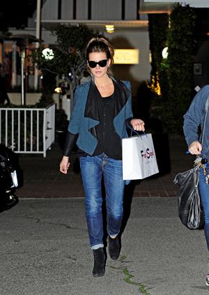Kate Beckinsale was spotted shopping with a friend at Fred Segal in Santa Monica January 29, 2013